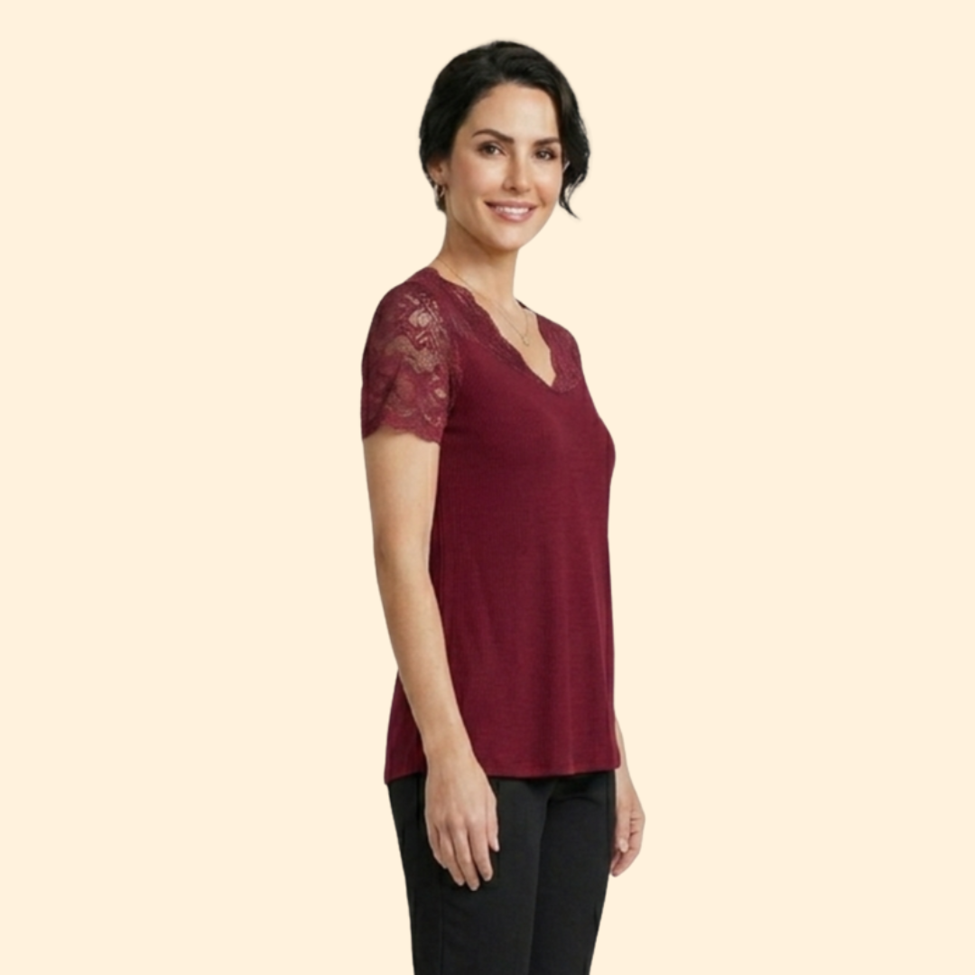 Women's Lace Crop Chic