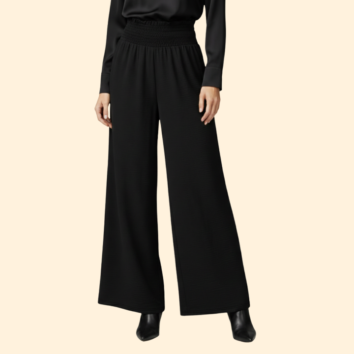 Women's Chic Side-Slit Palazzo Trousers
