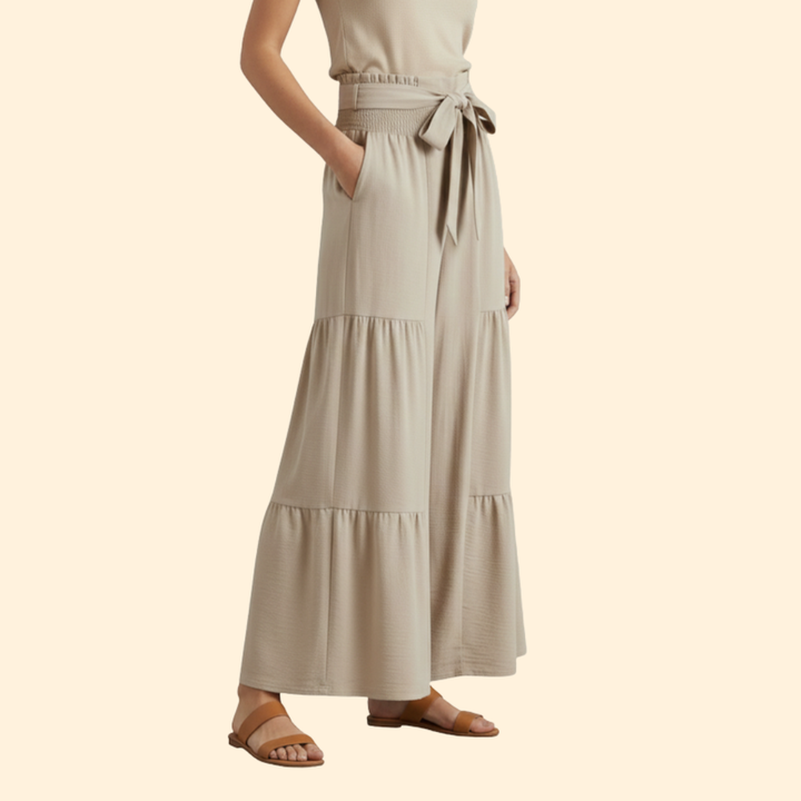Women's Elegant Wide-Leg Trousers