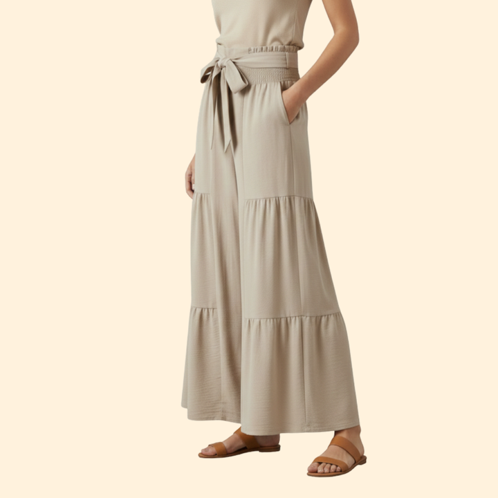 Women's Elegant Wide-Leg Trousers