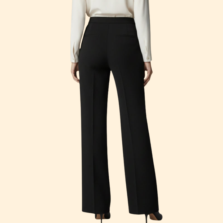 Women's High-Waisted Palazzo Trousers
