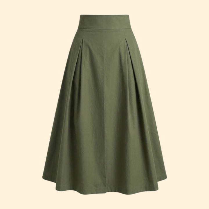 Women's Bow Tie Midi Skirt