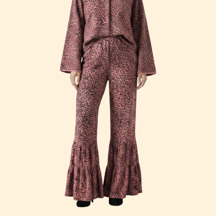 Women's Stylish Ruffle Palazzo Pants