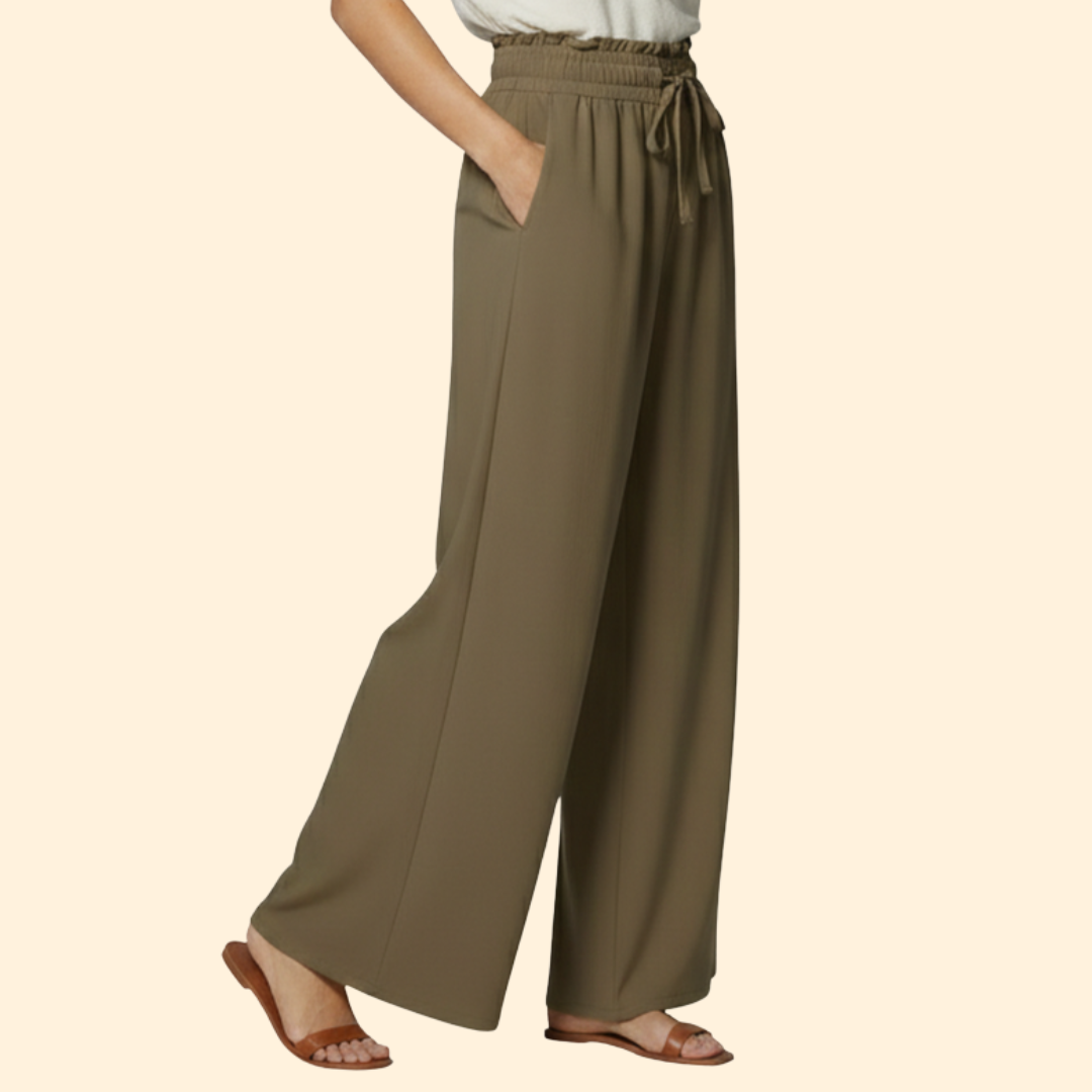 Women's Elegant Wide-Leg Trousers
