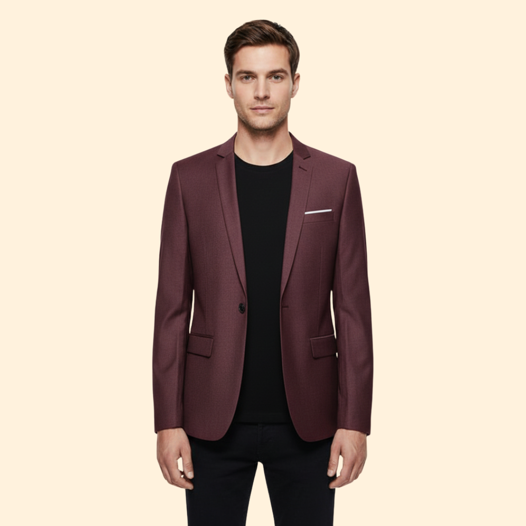 Men’s Blazer with Lined Interior