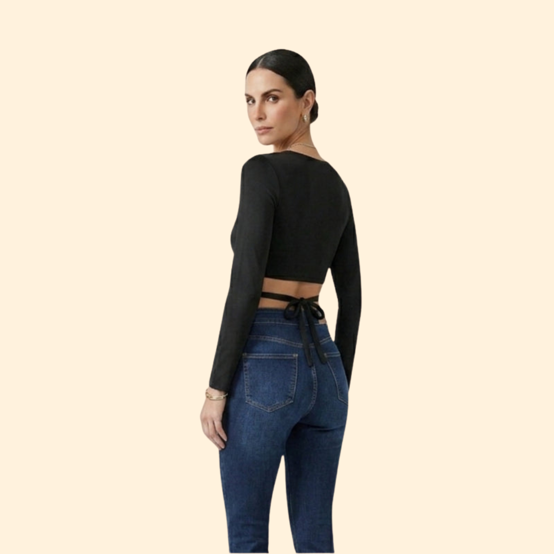 Women's Stylish Ring Crop Top