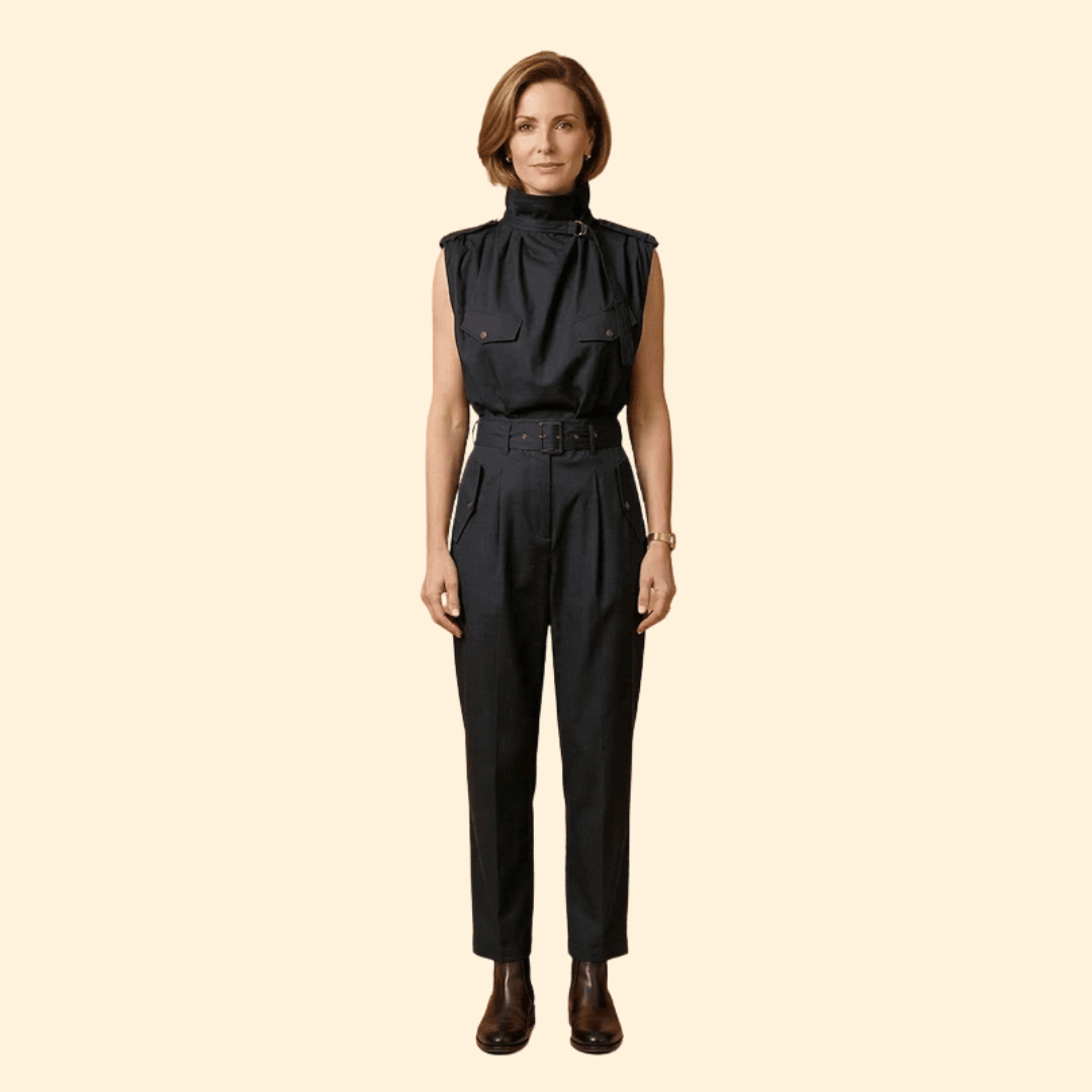 Women's Utility Jumpsuit Look