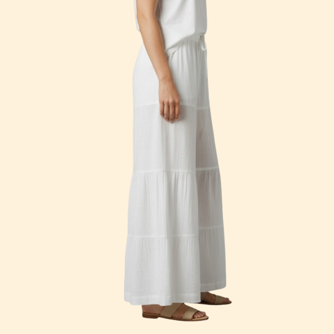 Women's Relaxed Wide-Leg Trousers