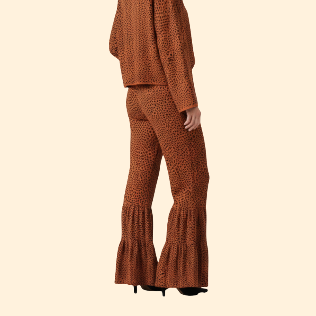 Women's Stylish Ruffle Palazzo Pants