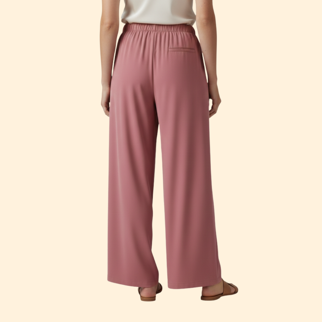Women's Casual Tie-Waist Palazzo