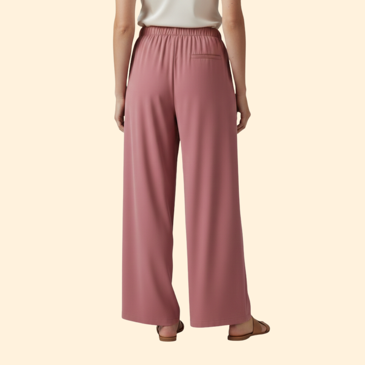 Women's Casual Tie-Waist Palazzo