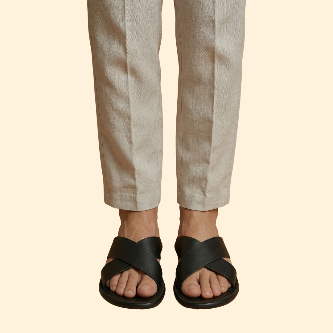 Men's Minimalist Slip-On Sandals