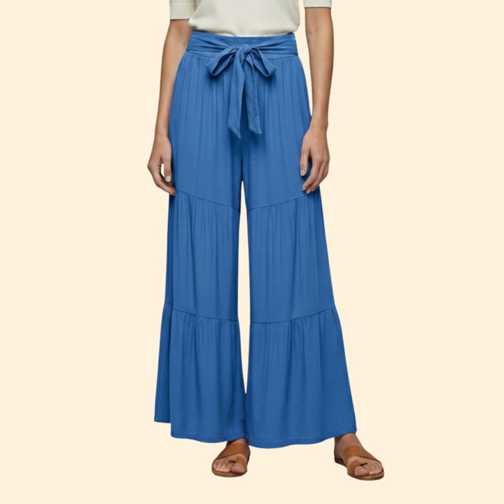 Women's Stylish Tie-Waist Trousers