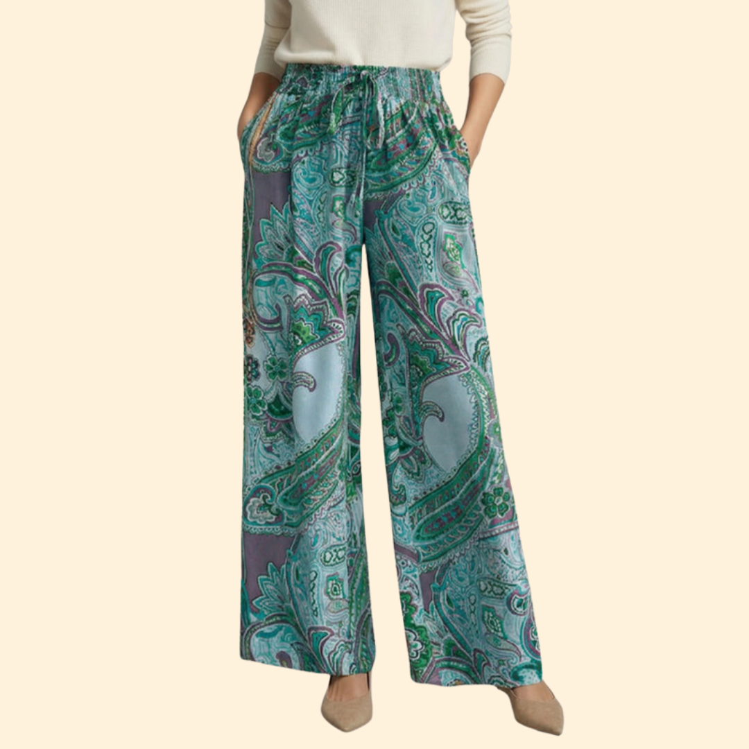 Women's Bohemian Palazzo Trousers