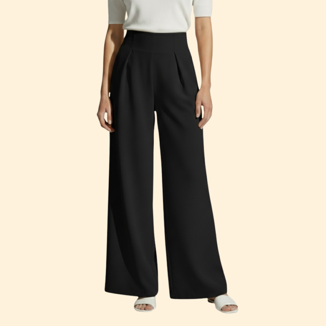 Women's Fashionable Pleated Trousers