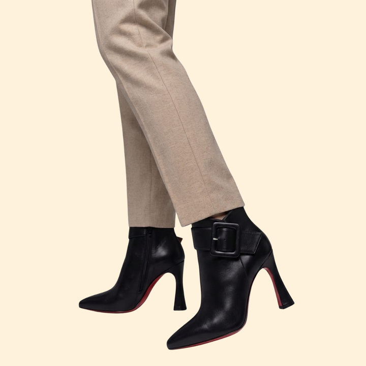 Women's Ankle Boots with Buckle