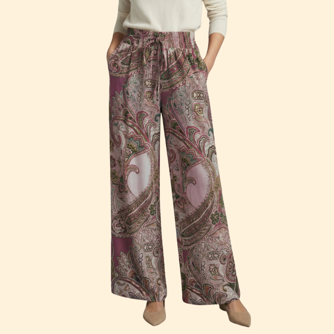 Women's Bohemian Palazzo Trousers