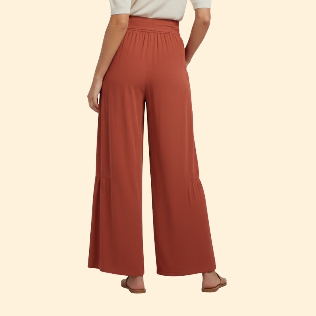 Women's Effortless Tie-Waist Trousers
