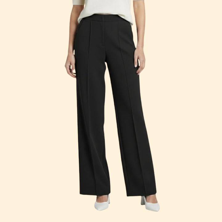 Women's High-Waisted Wide-Leg Trousers