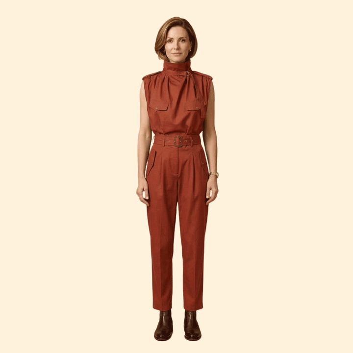 Women's Utility Jumpsuit Look