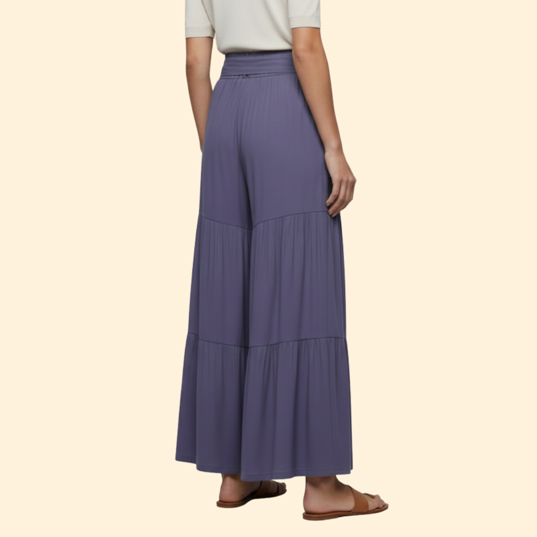 Women's Stylish Tie-Waist Trousers