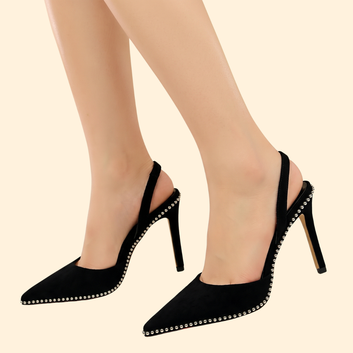 Women's Heels with Crystals