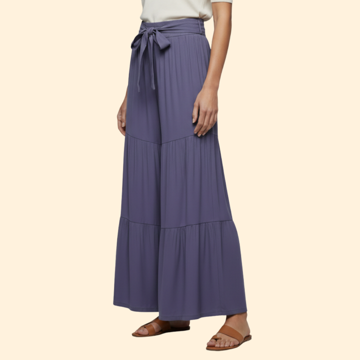 Women's Stylish Tie-Waist Trousers