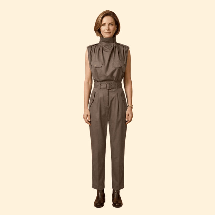 Women's Utility Jumpsuit Look