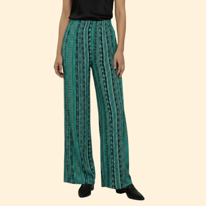 Women's Stylish Printed Palazzo Trousers