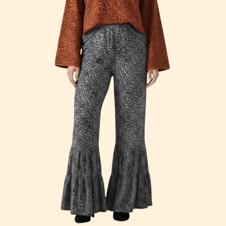 Women's Stylish Ruffle Palazzo Pants