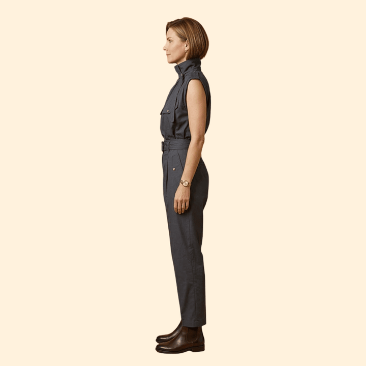 Women's Utility Jumpsuit Look