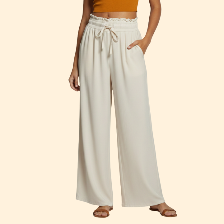 Women's Elegant Wide-Leg Trousers