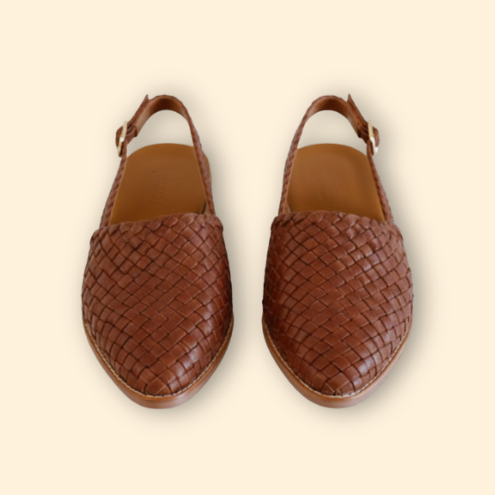 Women's Woven Slingback Shoes