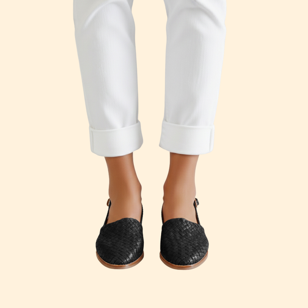 Women's Woven Slingback Shoes
