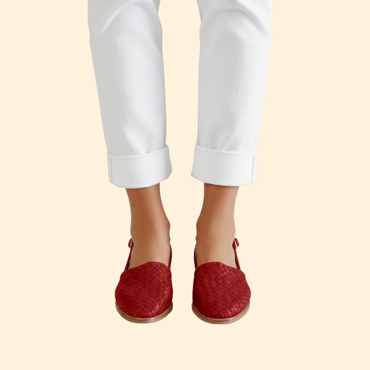 Women's Woven Slingback Shoes