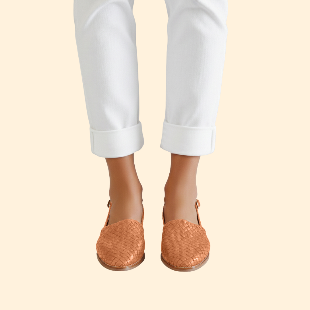 Women's Woven Slingback Shoes