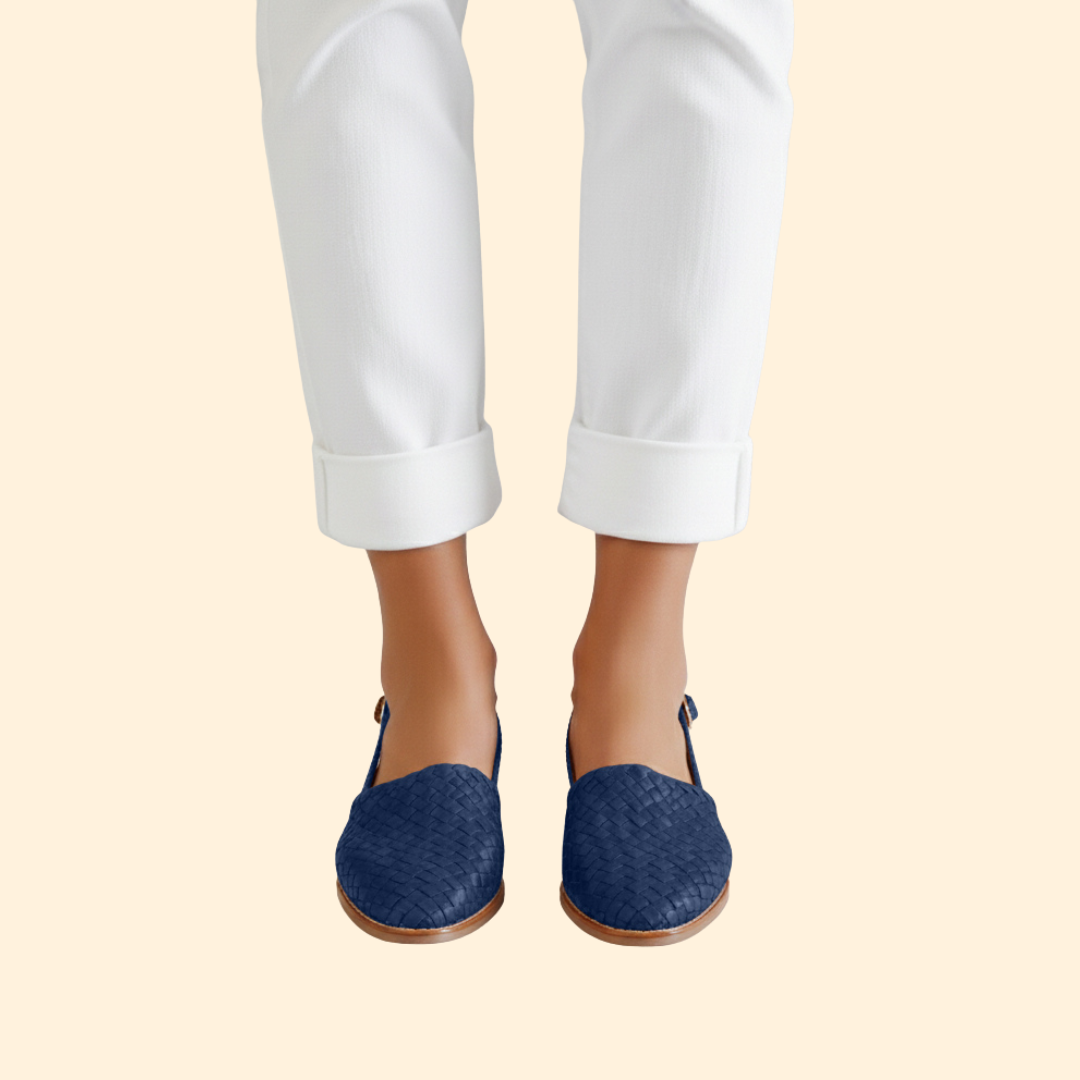 Women's Woven Slingback Shoes