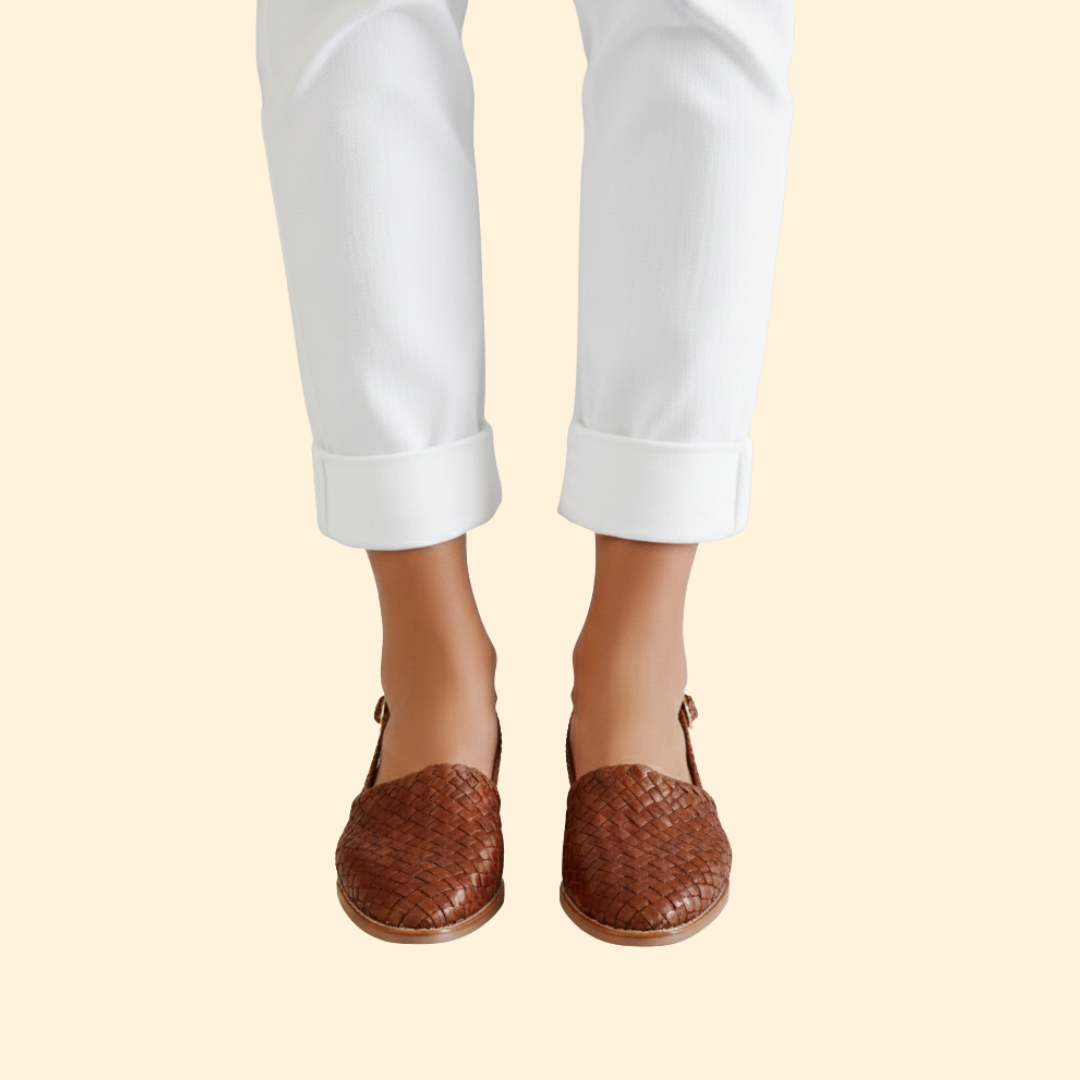 Women's Woven Slingback Shoes