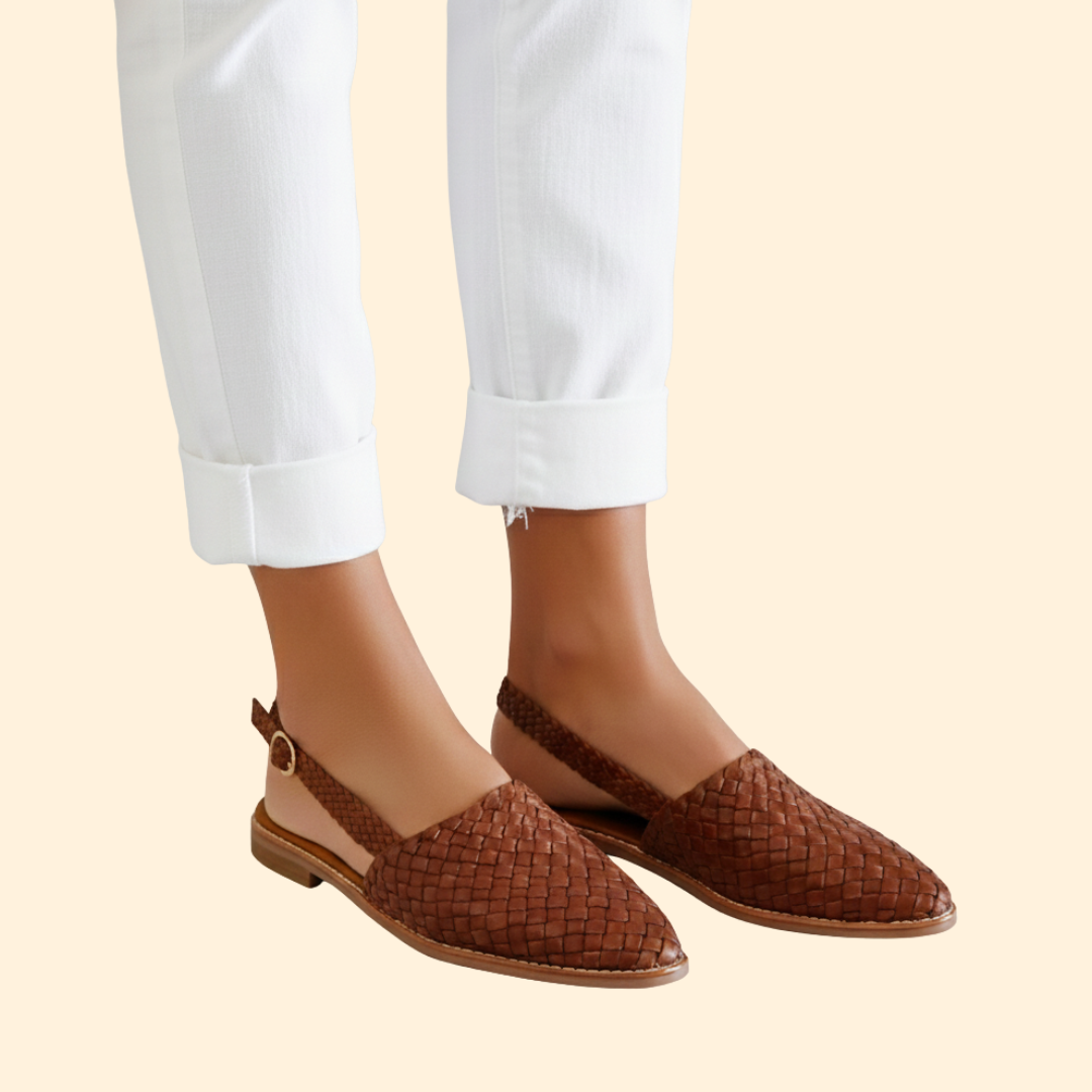 Women's Woven Slingback Shoes