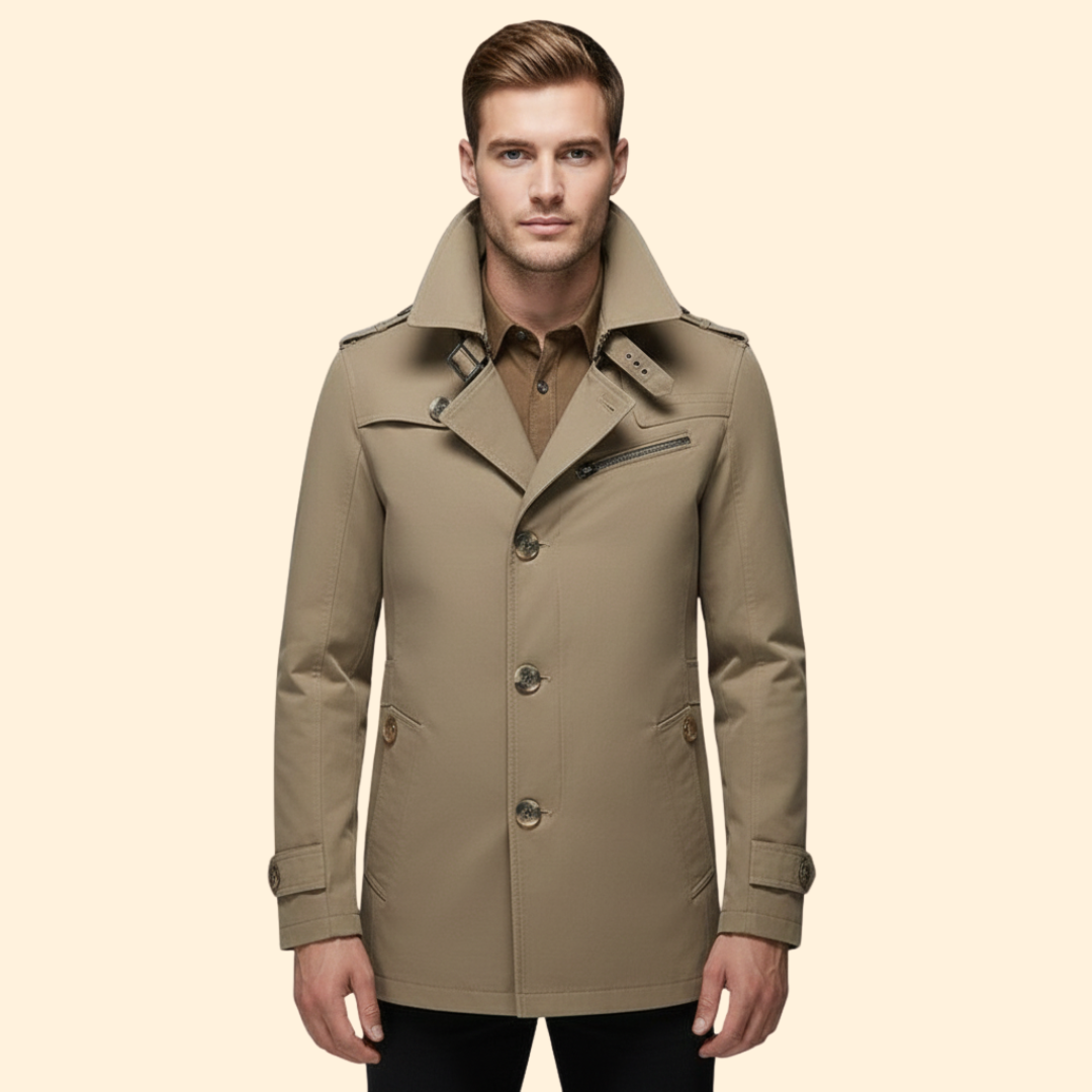 Classic Men’s Trench Coat