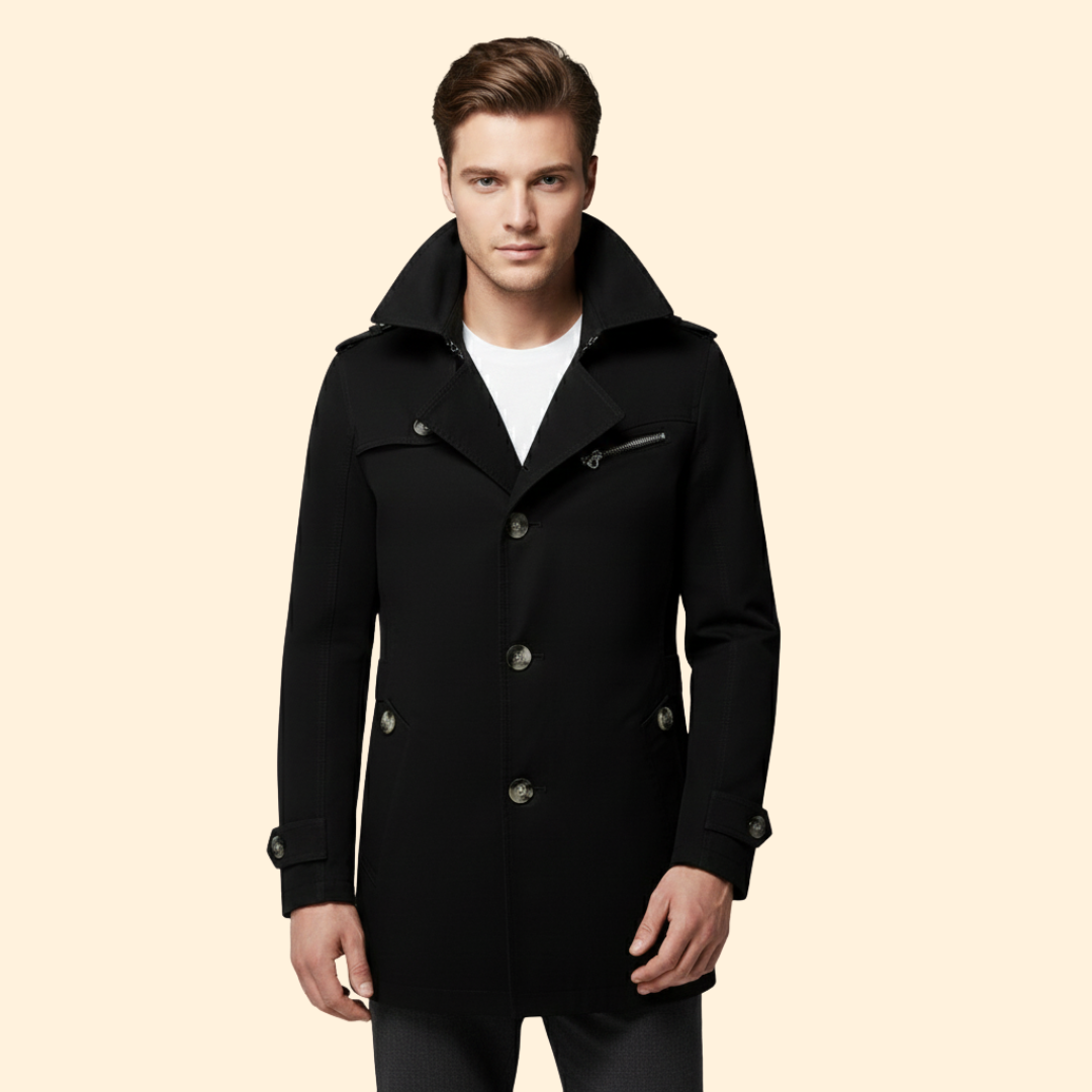 Classic Men’s Trench Coat
