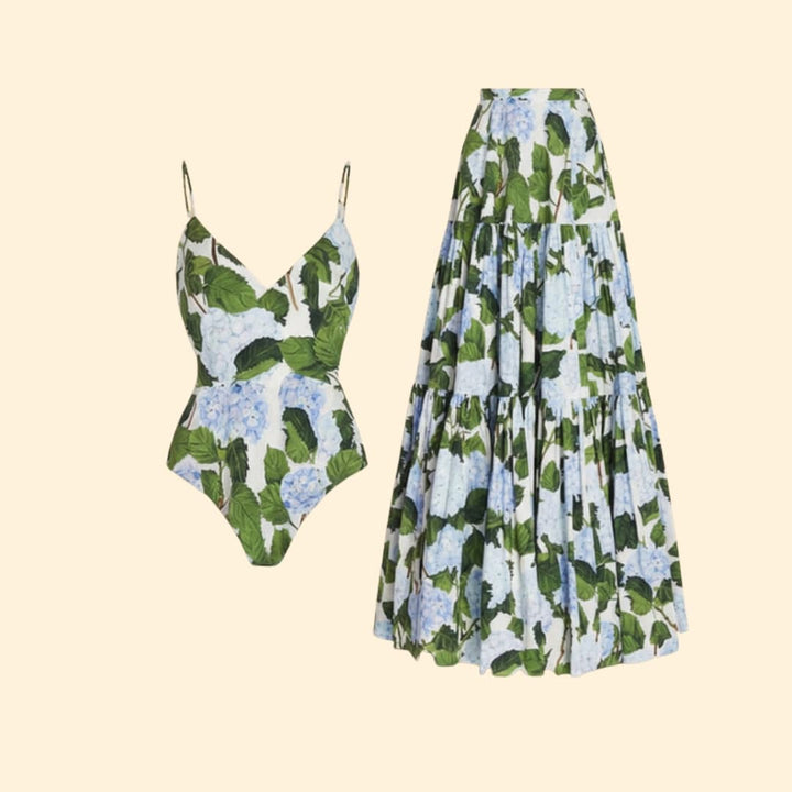 Women's Elegant Floral Summer Dress