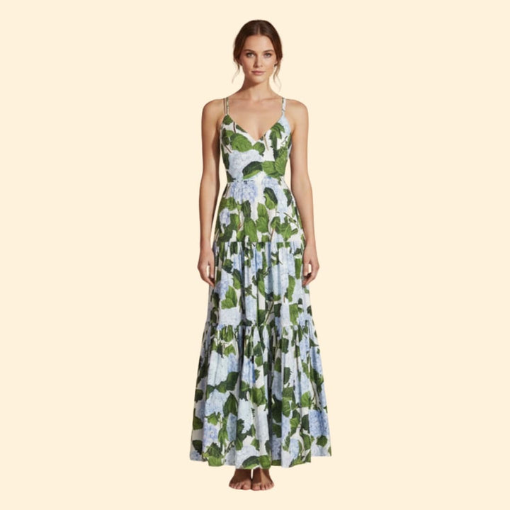 Women's Elegant Floral Summer Dress