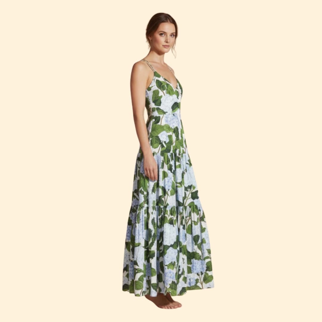 Women's Elegant Floral Summer Dress