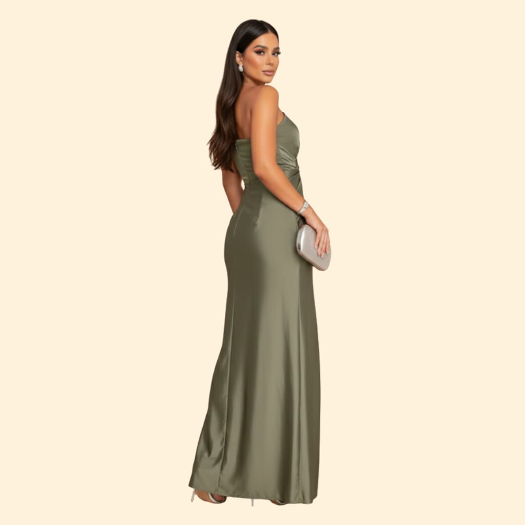 Women's Elegant One-Shoulder Dress