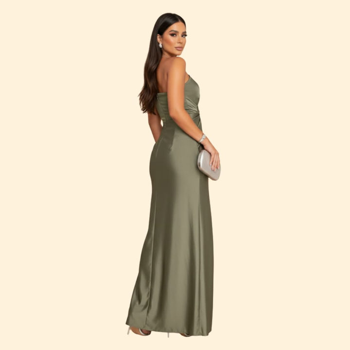 Women's Elegant One-Shoulder Dress