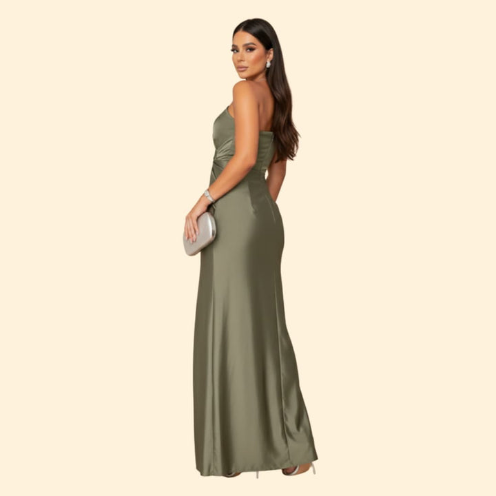 Women's Elegant One-Shoulder Dress