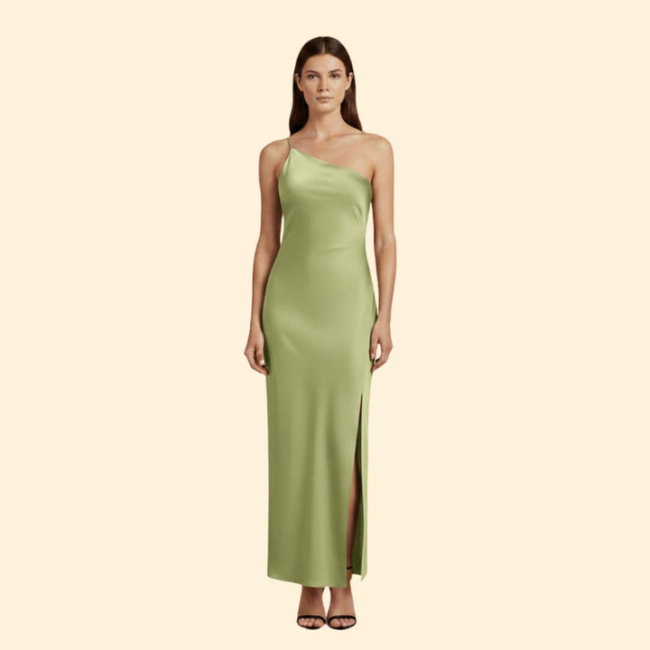 Women's Elegant Satin Slip Dress
