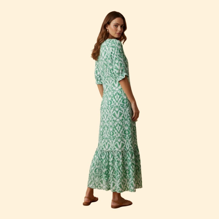 Women's Floral Boho Maxi Dress
