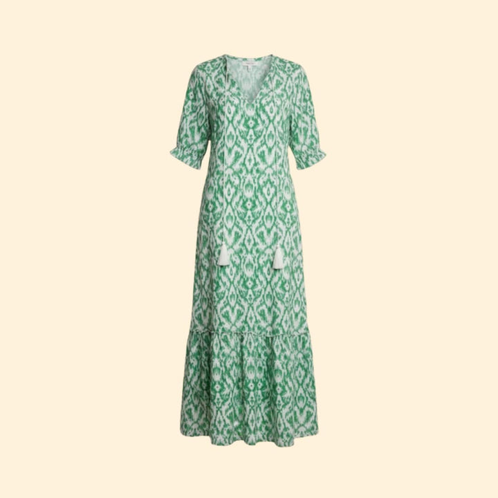 Women's Floral Boho Maxi Dress